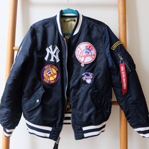 Alpha x New Era Yankees Bomber Jacket
